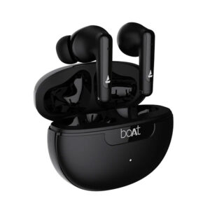 BOAT AIRDOPES 161 ANC BLACK EARBUDS 01