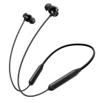 OnePlus Bullets Wireless Z2 with Fast Charge, 30 Hrs Battery Life, Earphones with mic Bluetooth Headset (Magico Black, In the Ear)
