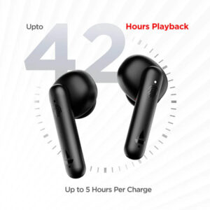 BOAT AIRDOPES 148 ACTIVE BLACK EARBUDS 02