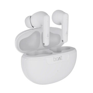 BOAT AIRDOPES 161 ANC WHITE EARBUDS 01
