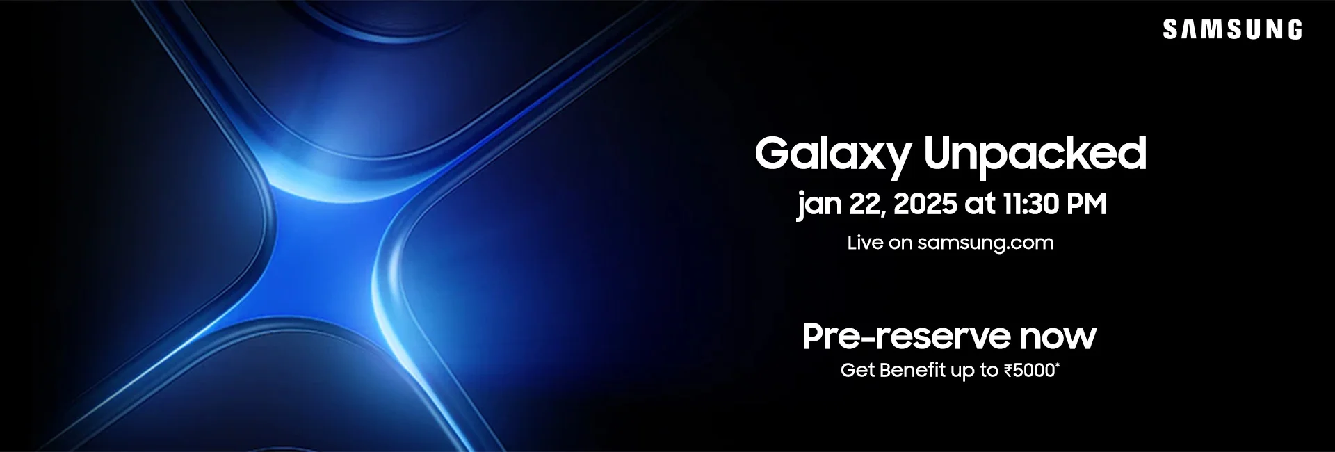 Website Banner Galaxy S25 Series Pre Reserv Now